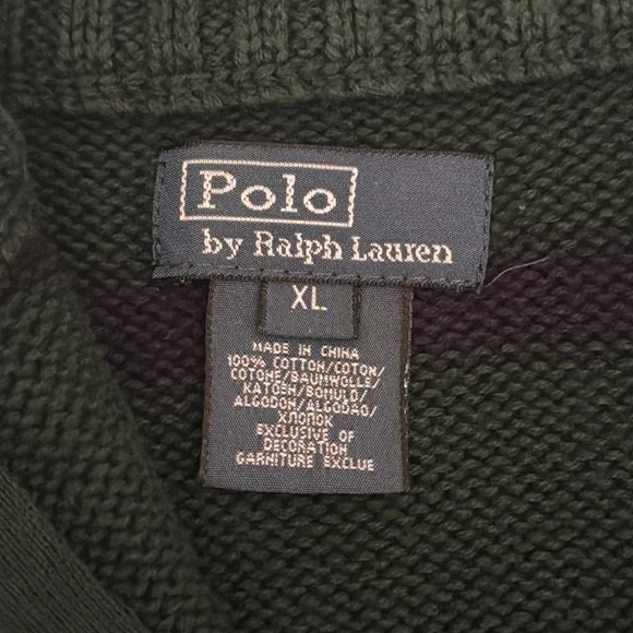 Polo Ralph Lauren quarter zip youth sweater (XL)